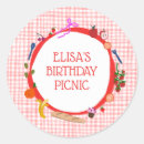 Search for picnic stickers Summer birthday party