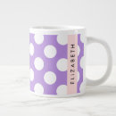 Search for purple polka dots mugs Polka dot pattern