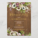 Search for purple and gold retirement invitations Flowers