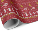 Search for knitting wrapping paper Xmas