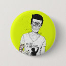 Search for hipsters badges Skull