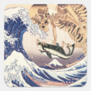 Search for japanese paintings stickers Great wave off kanagawa