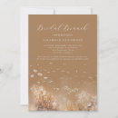 Search for neutral bridal shower invitations Botanical