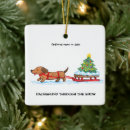 Search for sausage christmas tree decorations Wiener dog