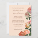 Search for coral pink wedding invitations Pastel