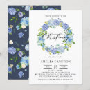 Search for blue christening invitations Watercolor