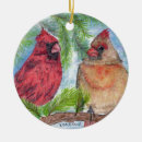 Search for female cardinal christmas tree decorations Cardinals