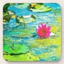 Search for water lily coasters Lilypad