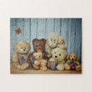 Search for teddy bear puzzles White