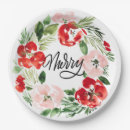 Search for beautiful christmas paper plates Flower
