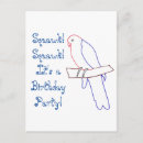 Search for parrot party invitations Colourful