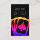 Search for magician business cards Trick