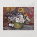 Search for van gogh flower paintings postcards Vintage
