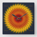 Search for bright colors clocks Floral