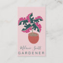 Search for plant business cards Gardening
