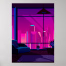 Search for neon city posters Cyberpunk