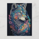 Search for wolfs postcards Grey wolf