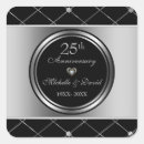 Search for silver anniversary stickers Elegant