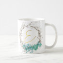 Search for letter e mugs Gold