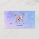 Search for feather business cards Watercolor
