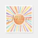 Search for boho baby shower napkins Little ray of sunshine