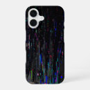Search for glitch iphone cases Black