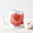 Search for living coral mugs Flower