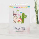 Search for llama thank you cards Funny