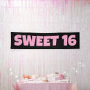 Search for 16th birthday banners Pink