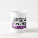 Search for temptations mugs Funny