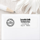 Search for add your logo return address labels Modern