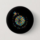 Search for autism ribbon badges Awareness