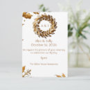 Search for gold leaf invitations Luxury