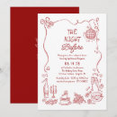 Search for wine night invitations Handwritten