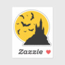 Search for haunted castle stickers Bats