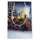 Search for christmas train gift bags Xmas