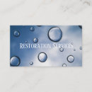 Search for rain drop business cards Water