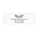 Search for crossing return address labels Vintage