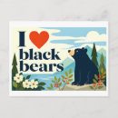 Search for bear heart postcards Illustration