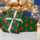 Search for dark red wrapping paper Green
