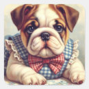 Search for square art stickers Puppy