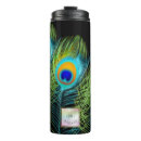 Search for watercolor feathers mugs Peacock