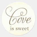 Search for blue love is sweet stickers Calligraphy