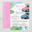 Search for team pink or blue invitations Watercolor