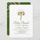 Search for safari elephant baby shower invitations Zebra