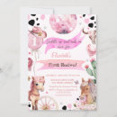 Search for pony birthday invitations Cowgirl