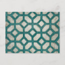 Search for geometric pattern postcards Decorative