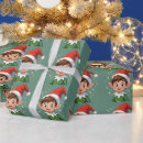 Search for elf hat wrapping paper Winter