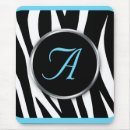 Search for monogram zebra mousepads Stylish