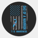 Search for no 1 dad stickers Diabetic